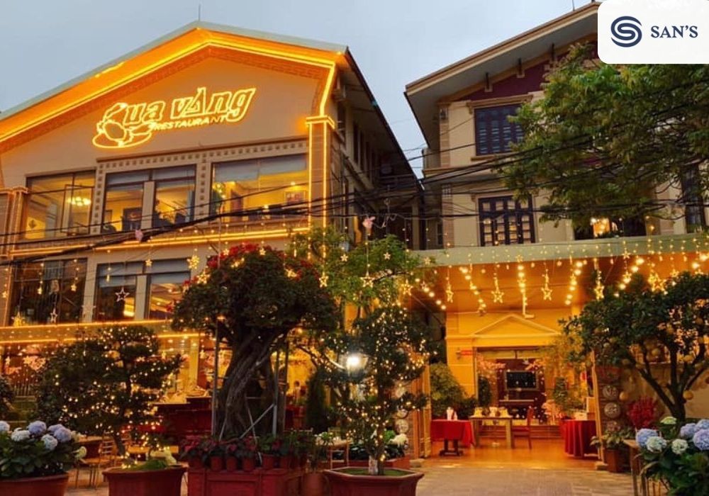 Cua Vang Restaurant is among the notable restaurants in Halong Bay