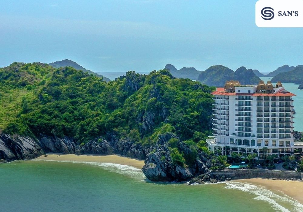 Types of accommodation in Lan Ha Bay - Hotels