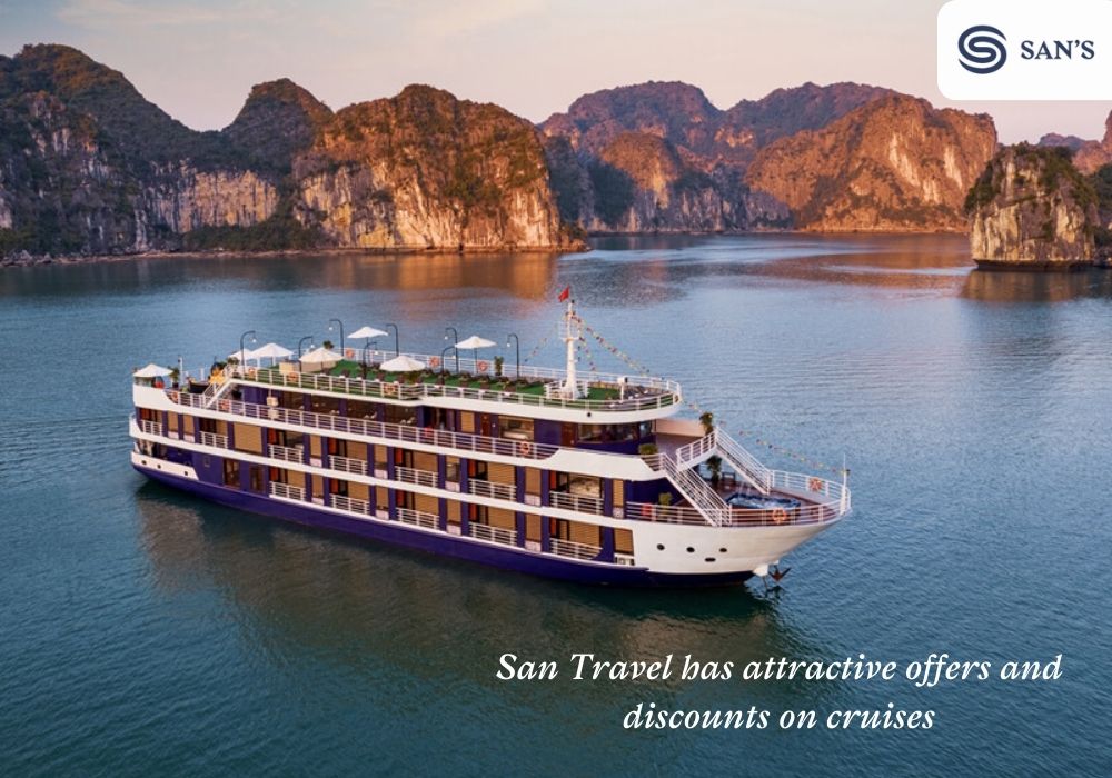 San Travel has attractive offers and discounts on cruises