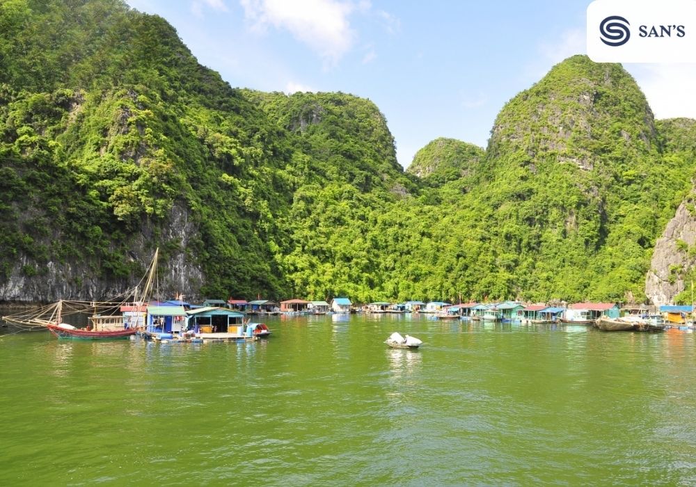 The optimal time to visit Cua Van Fishing Village is from October to September of the following year