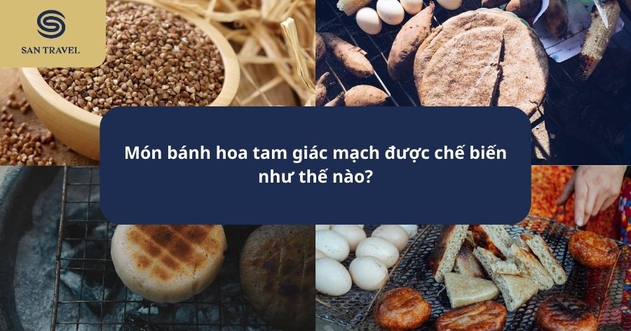 bánh hoa tam giác mạch