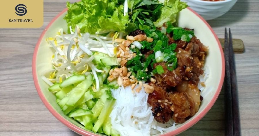 Bún thịt nướng Hội An