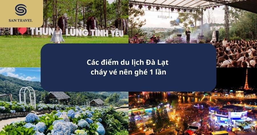 các điểm du lịch Đà Lạt